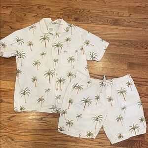 Woodstock Laundry Palm Tree loungewear set
